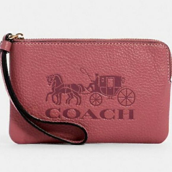 Coach Handbags - New authentic Coach leather wristlet